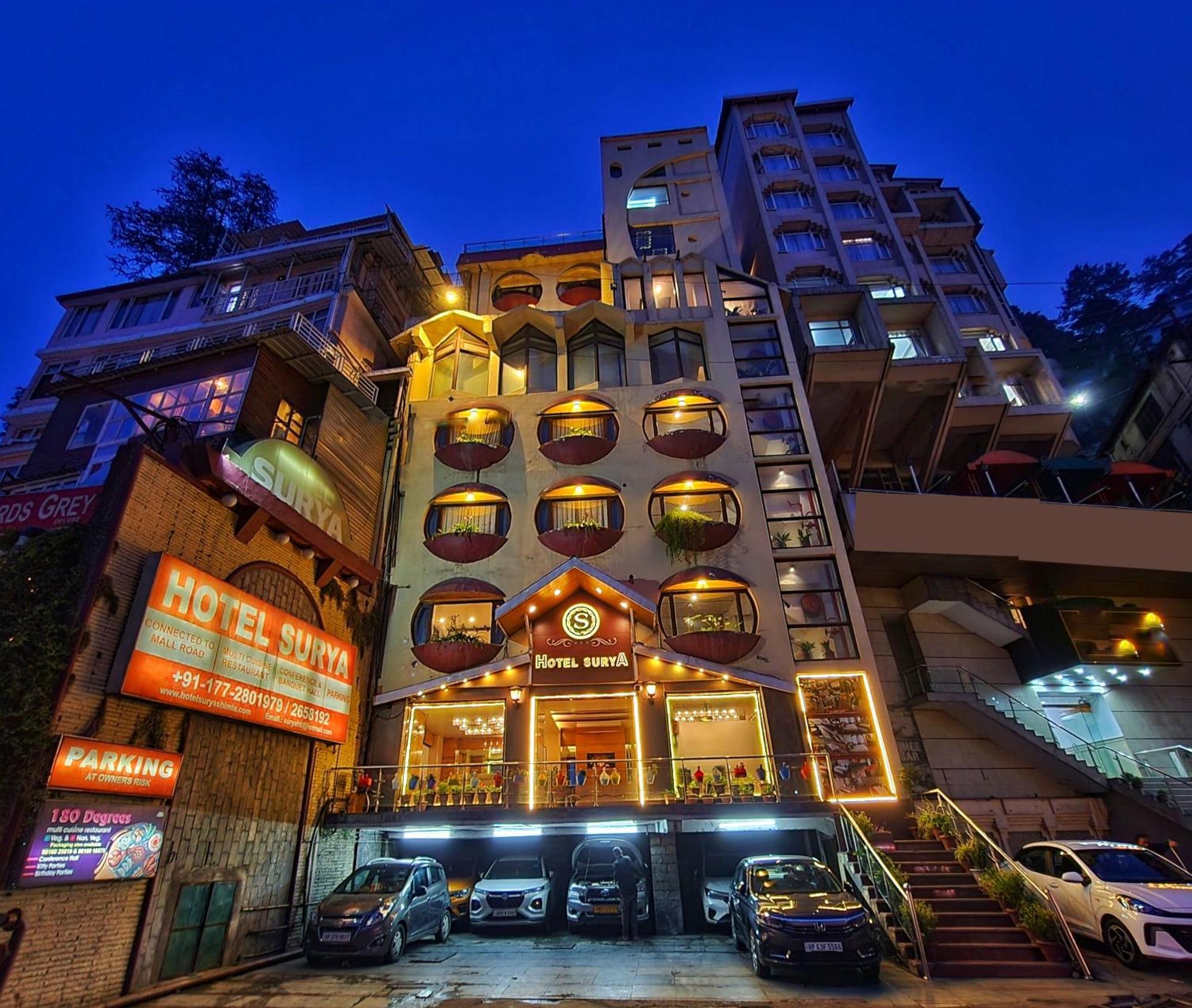 Hotel Surya Šimla Exteriér fotografie
